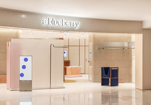 MUSE Design Awards - a blueberry Concept Store in Hangzhou