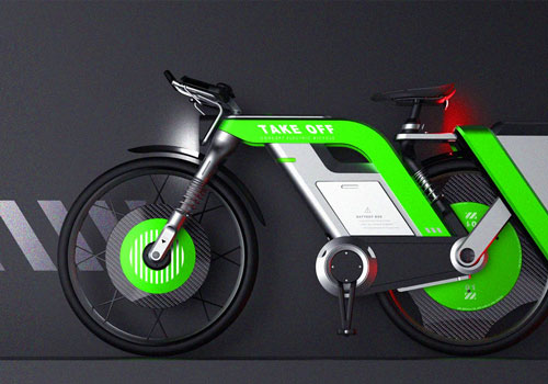 MUSE Design Awards Winner - Travelers · Electric bicycles for travel   by Sichuan fine arts institute 