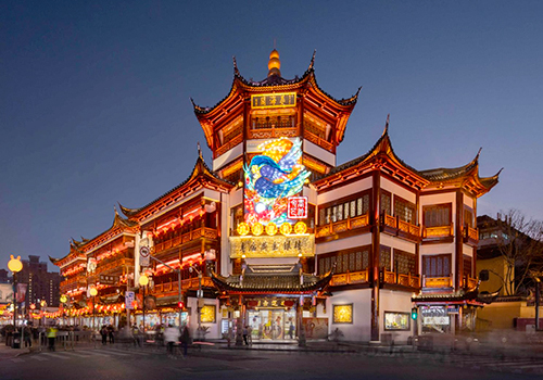 MUSE Design Awards - Shanghai Yu Garden building lighting design project