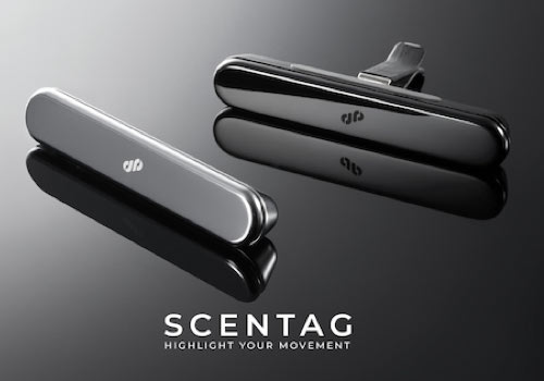MUSE Design Awards Winner - Scentag- magnetic car air fragrance by Moongray&Co