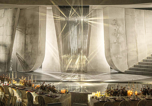 MUSE Design Awards Winner - Theater of Light by Destiny Wedding Planner