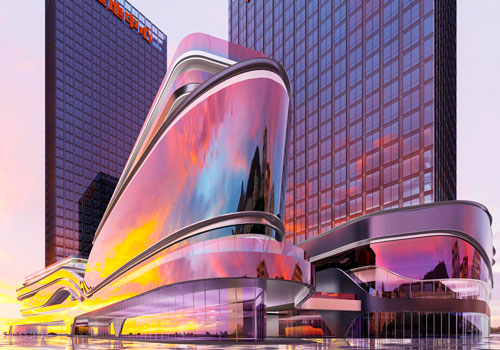 MUSE Design Awards - BeijingGemdale Curved Mirror Mall Design