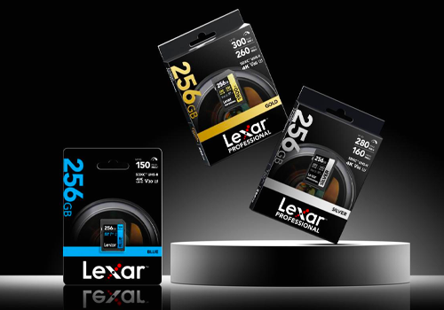 MUSE Design Awards - Lexar packaging brand image upgrade