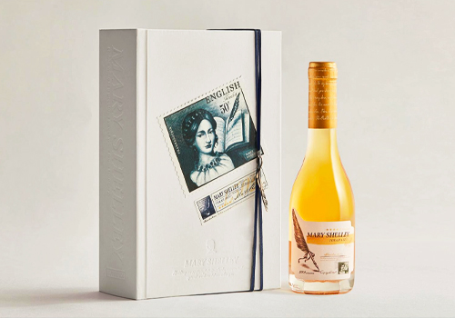 MUSE Design Awards Winner - Mary Shelley Noble Wine by LITETE Brand Design