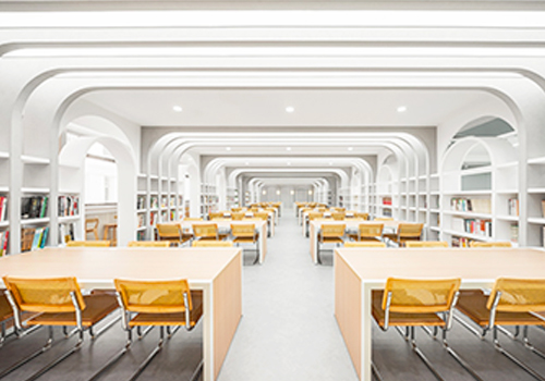 MUSE Design Awards Winner - New library of Beijing Huiwen Middle School by ZOMOZOMO Co., Ltd