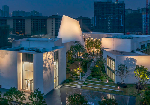 MUSE Design Awards Winner - GUOCO Central Park Sales Center Chongqing by brandston partnership inc.