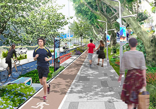 MUSE Design Awards Winner - Nanshan Slow Mobility Road System Improvement Masterplan by AECOM