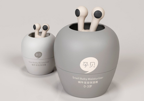 MUSE Design Awards Winner - Package Design Of Snail Baby Moisturizer by Yunbaby Industrial (ShenZhen) Co., Ltd