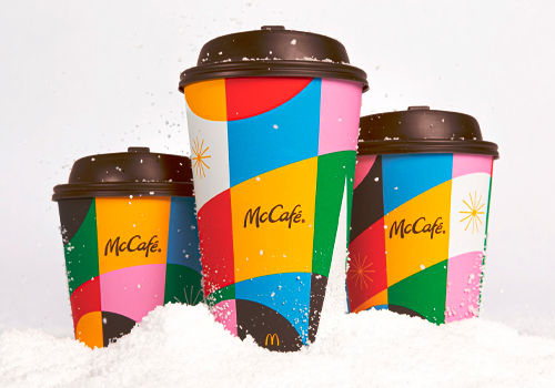 MUSE Design Awards Winner - 2023 McCafé Holiday Cups by Boxer Brand Design