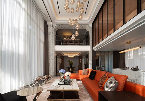 MUSE Design Awards Winner - Model Room of Xi'an Greentown Chunhe Yinyue Commercial Villa by SRD DESIGN