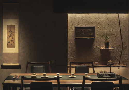 MUSE Design Awards Winner - Hemu The Home · Private Kitchen Shen Yu Tea Space by DSC·DESIGN Co., Ltd.