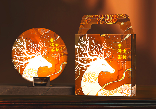 MUSE Design Awards Winner - One-paper Pu'er tea packaging by Shenzhen YUTO Packaging Technology Co., LTD