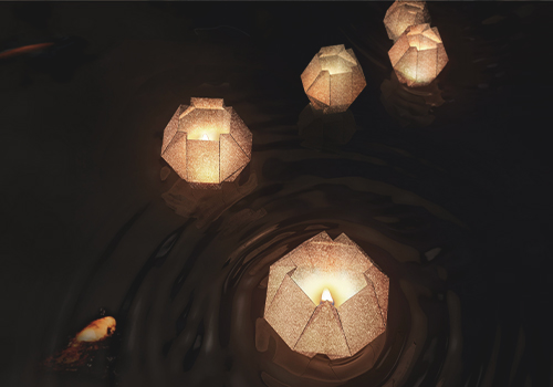 MUSE Design Awards - Bran dissolves river lamps