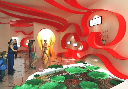 MUSE Design Awards Winner - Porcelain Ruyi Pavilion and Interior Exhibition Design by Sichuan Tourism University