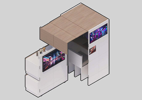 MUSE Design Awards - Mobile Live Streaming Room——Sustainable Design of Stacked Ca