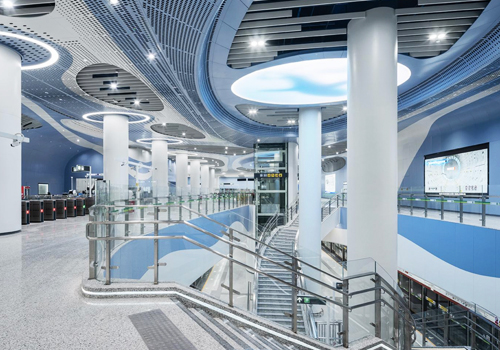 MUSE Design Awards Winner - Shenzhen Metro Line 8 by Jiang & Associates Creative Design