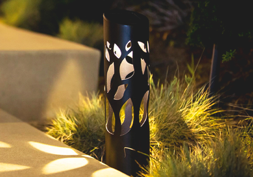MUSE Design Awards Winner - KODA Solar Rose Petal Bollard Light by KODA