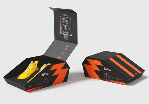 MUSE Design Awards Winner - 361° Drift Basketball Shoes Packaging   by Shanghai Kuyekuye Technology Co., Ltd