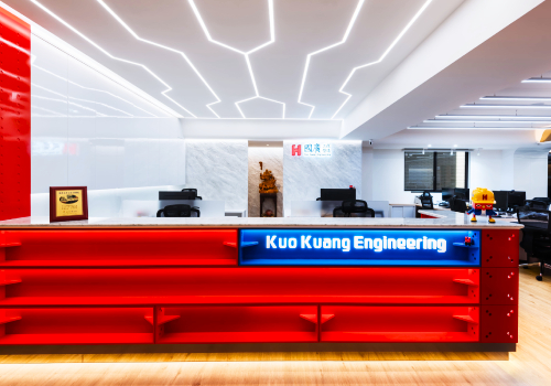 MUSE Design Awards Winner - kuo kuang engineering building 5F by Dimension space design company