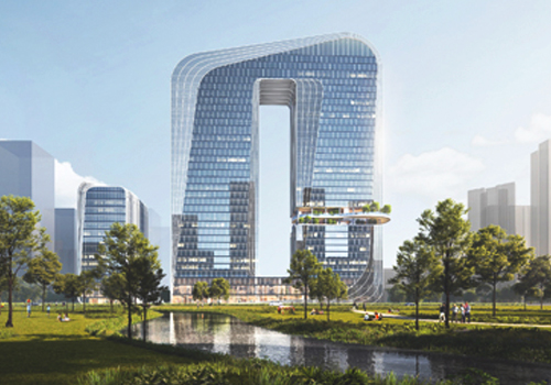 MUSE Design Awards Winner - Zhuhai Xiangzhou North Xingge Jinze Building Project by Aedas