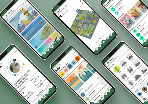 MUSE Design Awards Winner - Walking City - Gamified experience for wellness by LumePulse Design