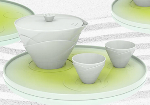MUSE Design Awards Winner - The Ripple of Lotus Tea Set by Yili (Hangzhou) Culture Media Co., Ltd.