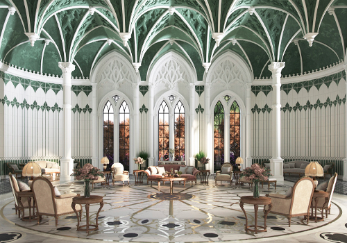 MUSE Design Awards - Lobby Design - Gothic Style