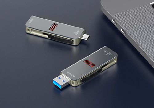 MUSE Design Awards -  Aigo U357 dual interface USB drive