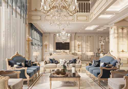 MUSE Design Awards - CLASSIC FRENCH STYLE VILLA – SAUDI ARABIA