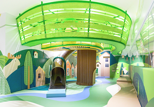 MUSE Design Awards - Novo Land - Jolly Woodland Children Playroom