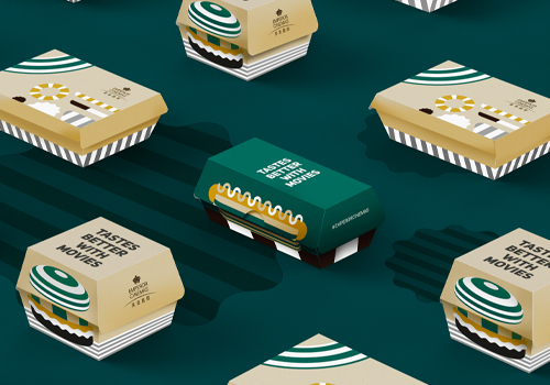 MUSE Design Awards - Food & Beverage Packaging Design for Emperor Cinemas