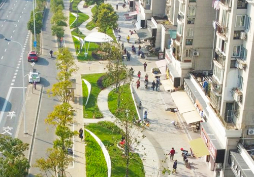 MUSE Design Awards Winner - The Renovation of Zhoujiazui Road Tunnel Portal  by China Construction Eighth Engineering Bureau Technology Construction Co.,LTD.