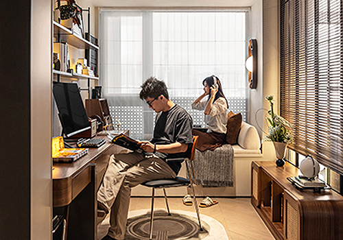 MUSE Design Awards - SHENZHEN CR LAND ADE APARTMENTS 93 SAMPLE ROOM