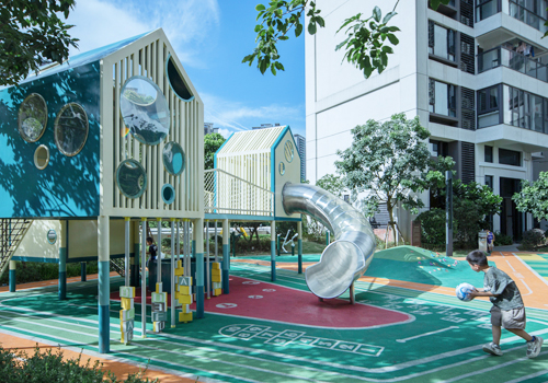 MUSE Design Awards Winner - Guangzhou Green Cedar Hetian Crystal House Project  landscap by DAOYUAN Design