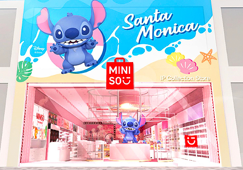 MUSE Design Awards - MINISO’s Costal-Themed IP Collection Store in Santa Monica