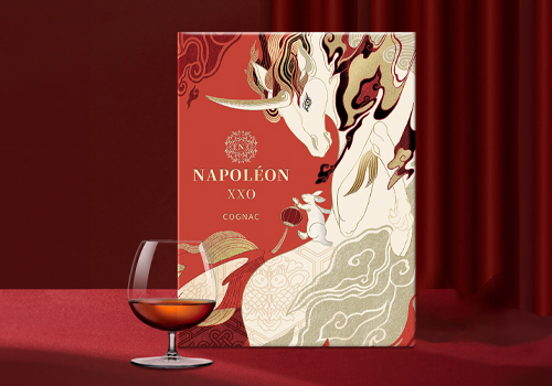 MUSE Design Awards - New Year Cognac Gift Box