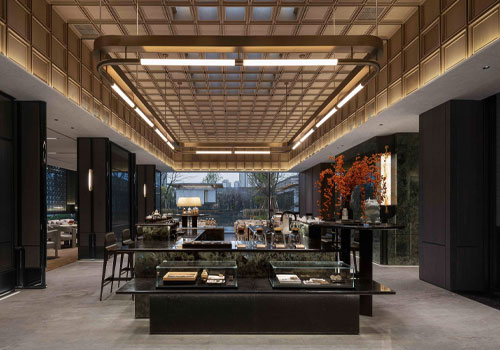 MUSE Design Awards Winner - POLY Ningbo Ting Lan Zhen Yue Fu by MAUDEA Design (Shanghai) Interior Architects Ltd. 