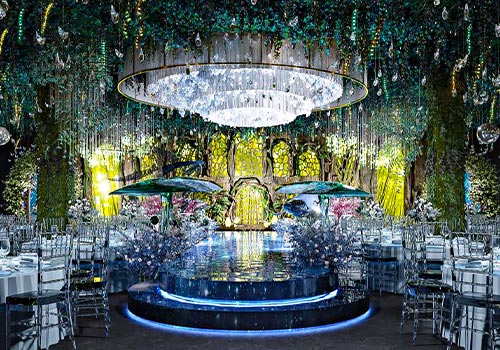 MUSE Design Awards Winner - Forest Sea Banquet Hall by Hubei Jiyou Home Technology Co., Ltd.