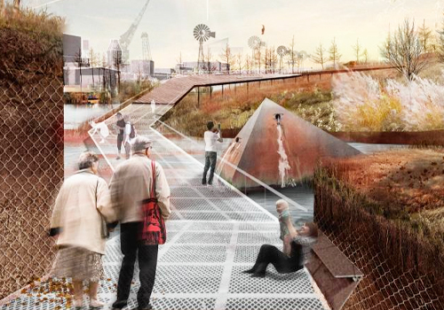 MUSE Design Awards - Blue Corridor as Industrial Community Armature