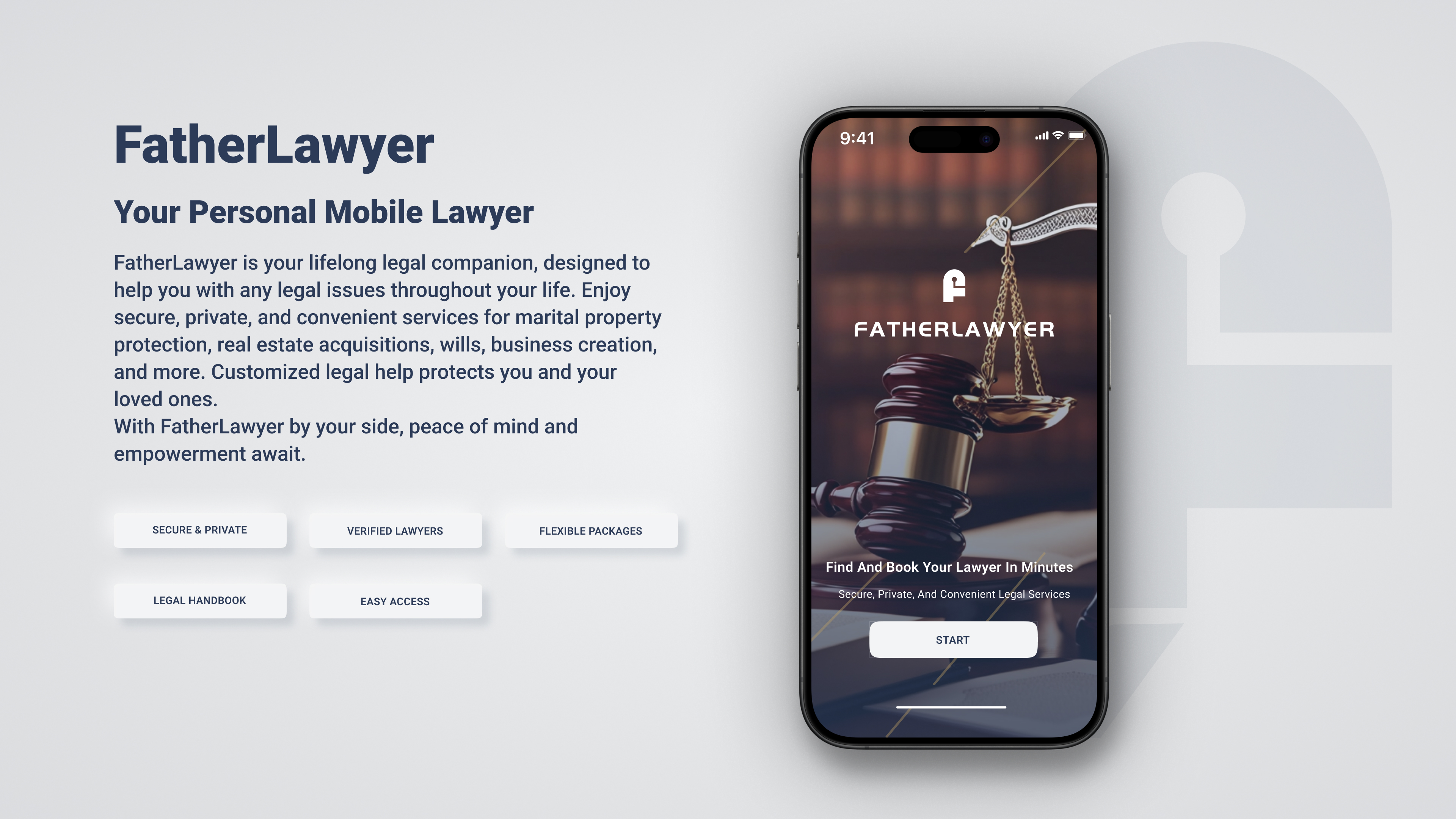 MUSE Design Awards Winner - FatherLawyer: Empowering Lives Through Legal Support by wanxin li