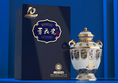 MUSE Design Awards Winner - blue and white porcelain The 24 solar terms altar wine by Chengdu Fenggu Muchuang Packaging Co., Ltd.