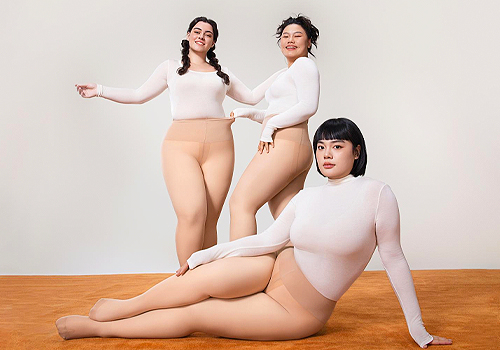 MUSE Design Awards - GUNNIANGJIA Beige Tights