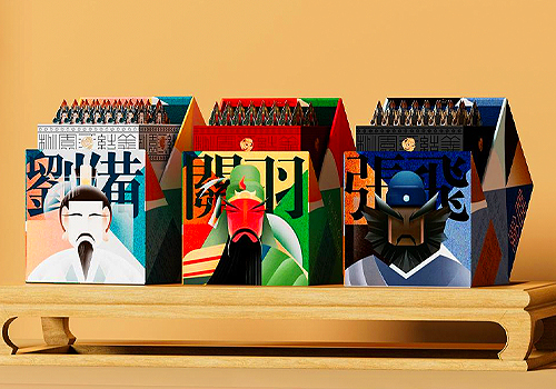 MUSE Design Awards - Oath of the Peach Garden Tea Packaging