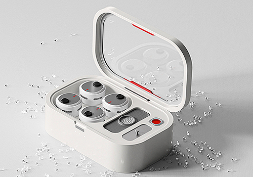 MUSE Design Awards Winner -  lce Platform Moxibustion Box  by Tianyi Li, Meichen Liu, Danni Chang, Ziyu Tian