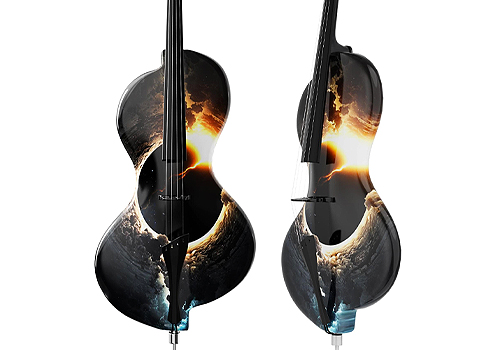 MUSE Design Awards Winner - Malposition style electric reverb cello by Shanghai Kinglos Musical Instruments Co.,Ltd