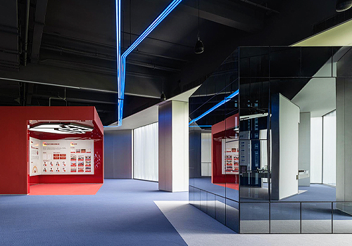 MUSE Design Awards Winner - Hyperchain HQ Lobby & Showroom by Design333