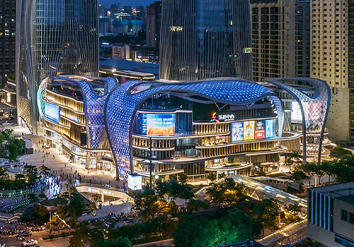 MUSE Design Awards Winner - Xi'an Nanfeihong Yuehui Center by brandston partnership inc.