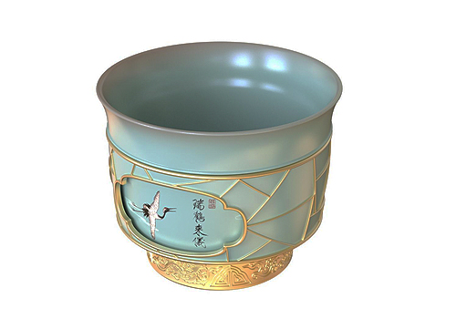 MUSE Design Awards - The Auspicious Crane's Arrival-Swivel Cup