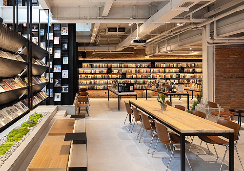 MUSE Design Awards - Bookstore Transformed from an Old Warehouse Tells Its Story