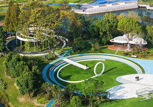 MUSE Design Awards Winner - Haier (Wuxi) iot Ecological Network Demonstration Base by YWDesign